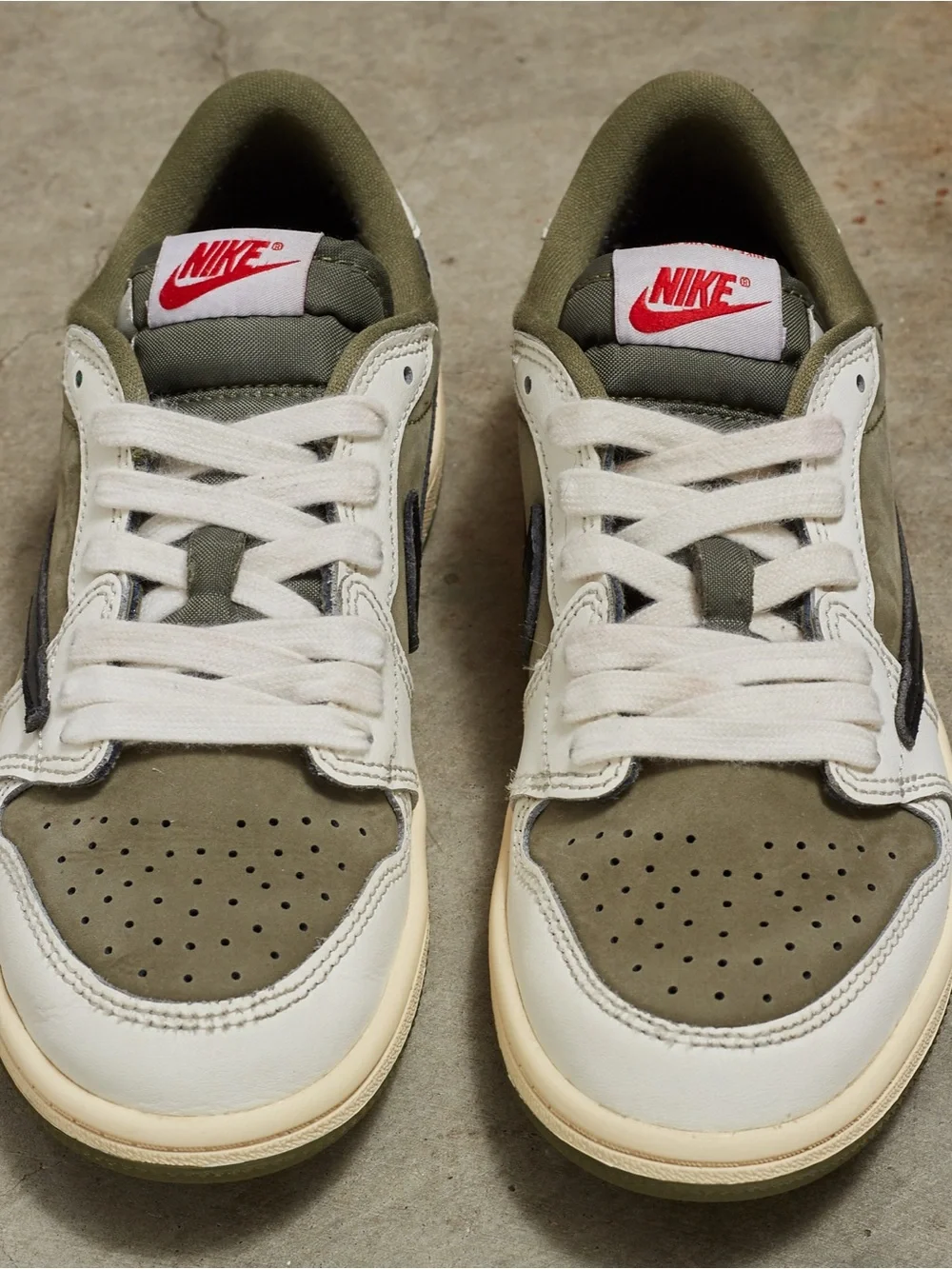 Nike x Travis Scott Air Jordan 1 Retro Low OG SP PS ‘Reverse Olive’